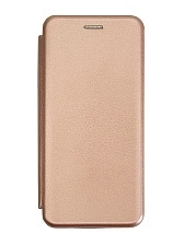Чехол книжка STYLISH для SAMSUNG Galaxy A12 (SM-A125), M12 (SM-M127F), экокожа, визитница, цвет розовое золото