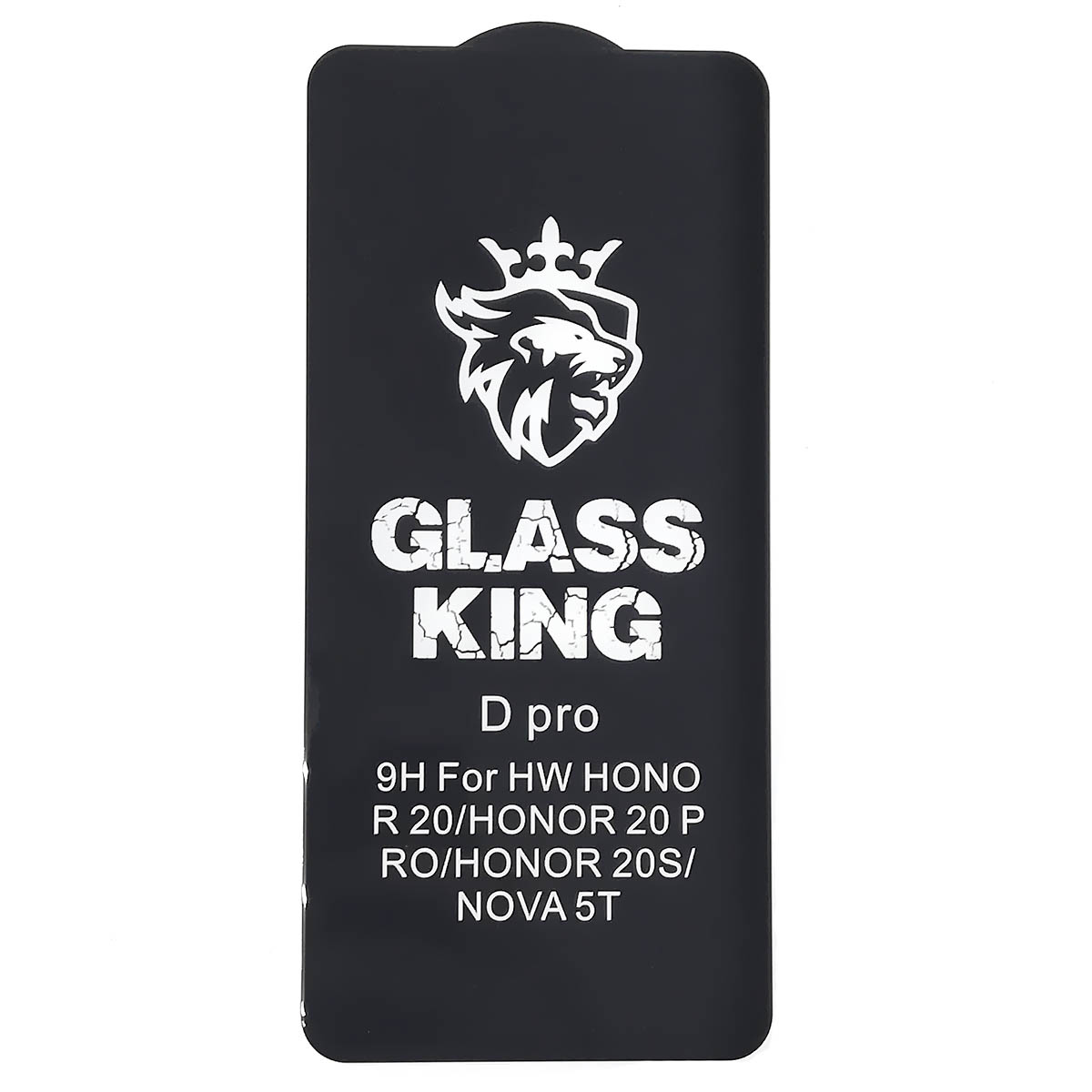 Защитное стекло GLASS KING для HUAWEI Honor 20, Honor 20 Pro, Honor 20s, Nova 5T цвет окантовки черный Защитное стекло GLASS KING для HUAWEI Honor 20, Honor 20 Pro, Honor 20s, Nova 5T цвет окантовки черный