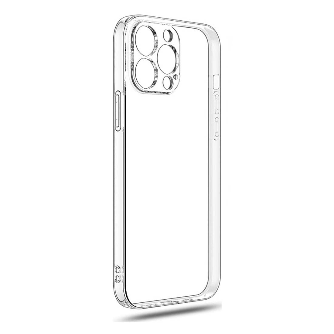 Чехол накладка для APPLE iPhone 14 Pro Max (6.7"), защита камеры, силикон, цвет прозрачный