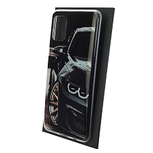 Чехол накладка Vinil для SAMSUNG Galaxy A31 (SM-A315), силикон, рисунок Бугатти Chiron