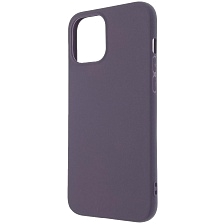 Чехол накладка для APPLE iPhone 12 Pro MAX (6.7"), силикон, цвет баклажановый