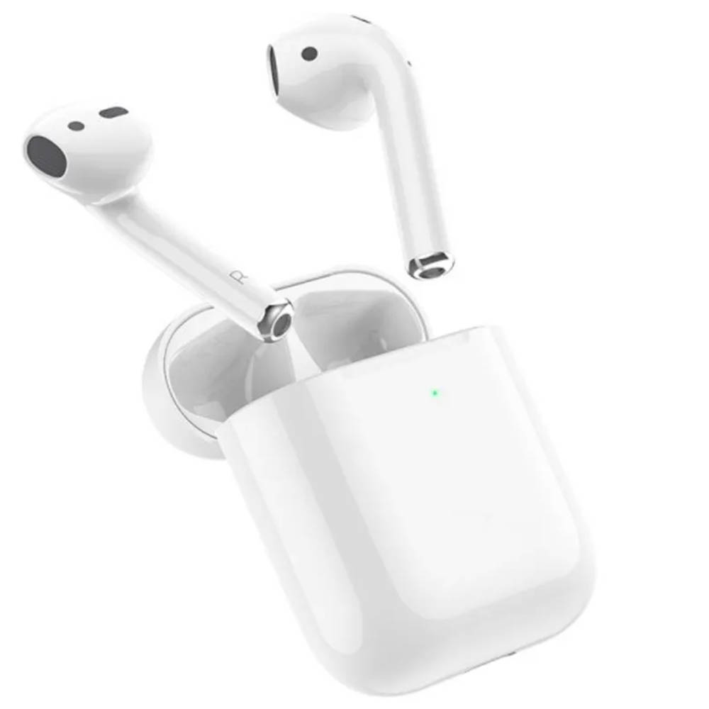 Гарнитура (наушники с микрофоном) беспроводная, HOCO EW74, цвет белый