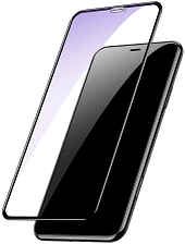 Защитное стекло YESKY MATTE ANTI-BLUE для APPLE iPhone XS MAX / 11 Pro MAX (6.5") матовое с фильтром синего цвета, цвет черный.