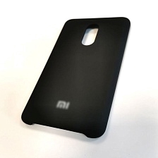 Чехол накладка для XIAOMI Redmi 5, силикон, цвет черный