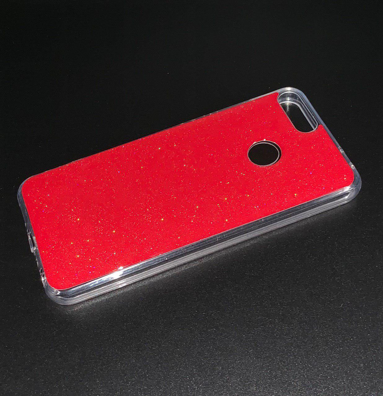 Чехол накладка для HUAWEI Honor 7S, 9 Lite, P Smart, силикон, с логотипом, цвет бордовый.