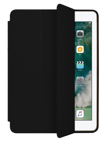 Чехол-книга SMART CASE для Apple iPad PRO 2017 (10.5") фирменный дизайн, цвет черный.