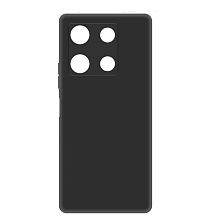 Чехол накладка для INFINIX NOTE 30 PRO 4G, силикон, матовый, цвет черный