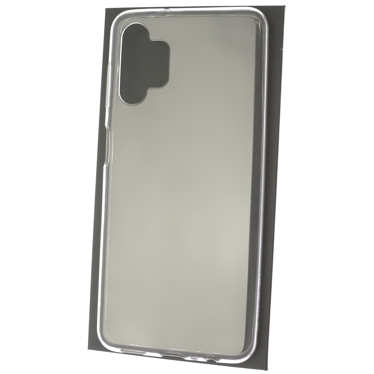 Чехол накладка для SAMSUNG Galaxy A13 4G (SM-A135F), силикон, цвет прозрачный