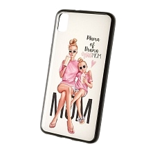 Чехол накладка для XIAOMI Redmi 7A, силикон, рисунок Mama of Drama girl MOM. Чехол накладка для XIAOMI Redmi 7A, силикон, рисунок Mama of Drama girl MOM.