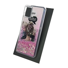 Чехол накладка TransFusion для SAMSUNG Galaxy A31 (SM-A315), силикон, переливашка, рисунок super MOM girl MOM.