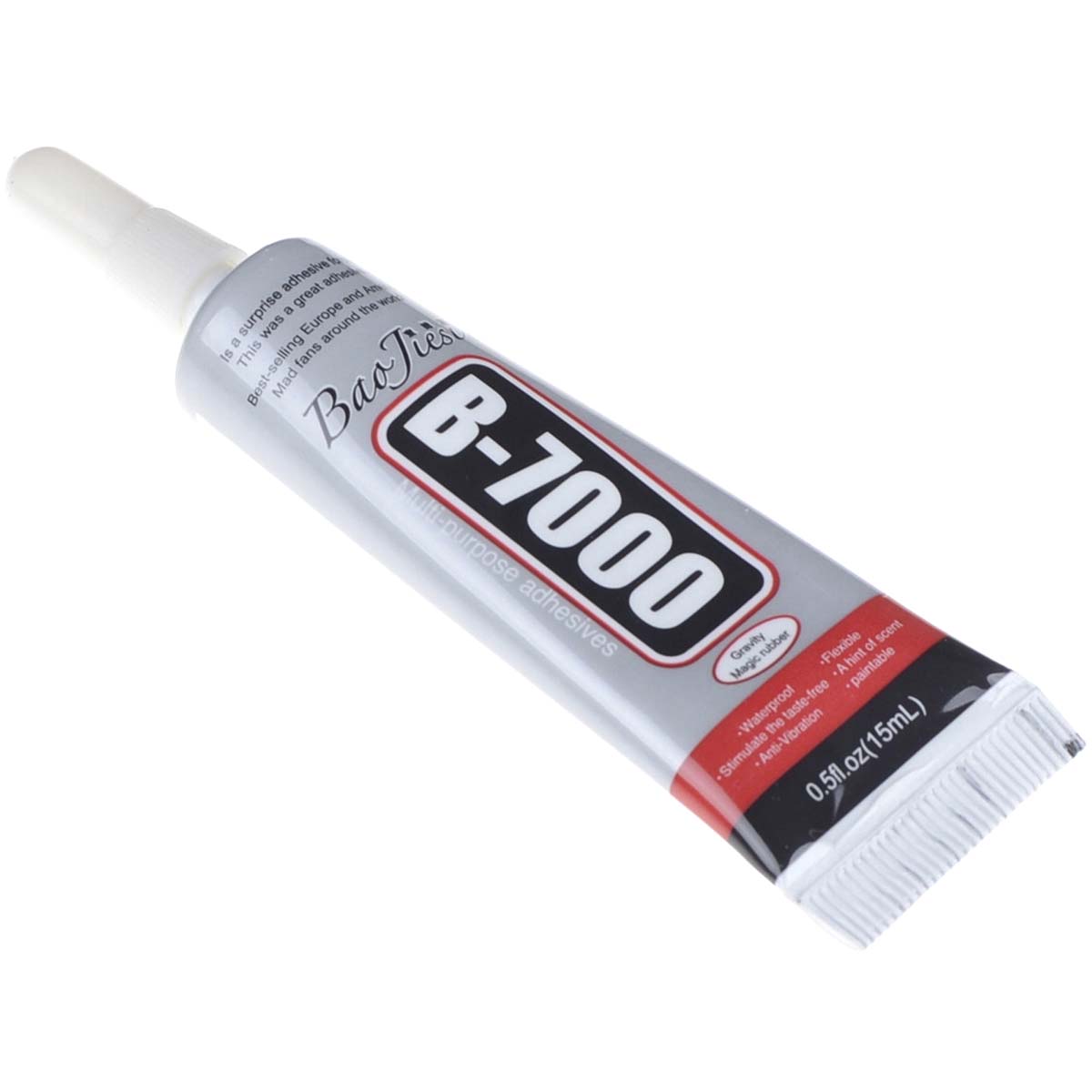 Клей герметик B-7000 (B7000) для проклейки тачскринов и рамок, прозрачный (15ml)
