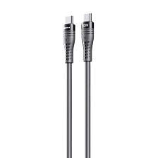 Кабель REMAX RC-C139 USB Type C на USB Type C, 60W, длина 1.2 метра, цвет серый