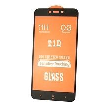 Защитное стекло 21D для XIAOMI Redmi Go, Redmi 5A, Redmi 4X, цвет окантовки черный Защитное стекло 21D для XIAOMI Redmi Go, Redmi 5A, Redmi 4X, цвет окантовки черный
