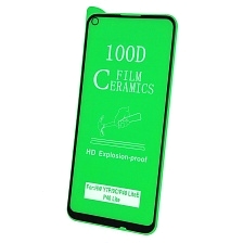 Защитное стекло 100D Ceramics для HUAWEI Honor 9C, P40 Lite E, цвет черный