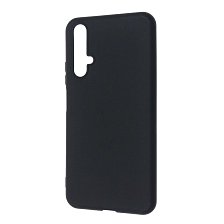 Чехол накладка GPS Case для HUAWEI Honor 20 (YAL-L21), силикон, матовый, цвет черный.
