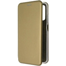 Чехол книжка STYLISH для XIAOMI Redmi 15, экокожа, визитница, цвет золотистый