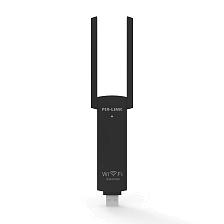 Wi-Fi USB репитер Pix-Link LV-UE02, скорость 300 Мб/с, 2.4 ГГц, цвет черный
