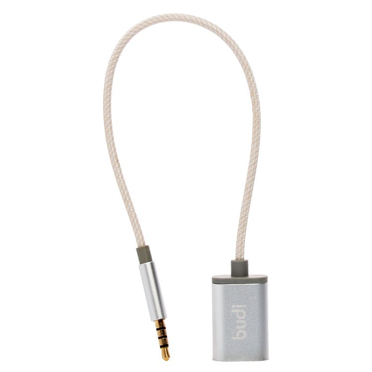 AUX кабель "budi" с микрофоном M8J021.