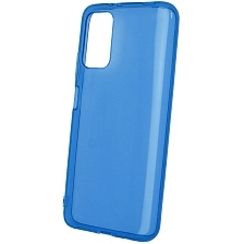 Чехол накладка Clear Case для XIAOMI Redmi 9T, силикон 1.5 мм, цвет прозрачно синий Чехол накладка Clear Case для XIAOMI Redmi 9T, силикон 1.5 мм, цвет прозрачно синий