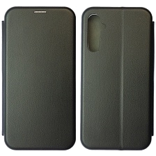 Чехол книжка STYLISH для SAMSUNG Galaxy A34 5G, экокожа, визитница, цвет черный