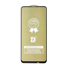 Защитное стекло D2+ PREMIUM для HUAWEI Honor 9X, P Smart Z, Y9 Prime 2019, OPPO F11 Pro, цвет окантовки черный.
