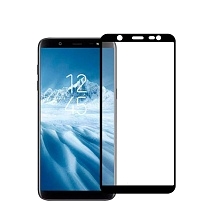 Защитное стекло для SAMSUNG Galaxy A6 2018 (SM-A600), J6 2018 (SM-J600), цвет окантовки черный