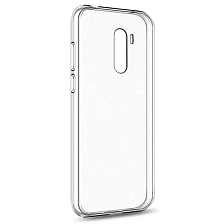 Чехол накладка для XIAOMI POCOPHONE F1, силикон, цвет прозрачный.