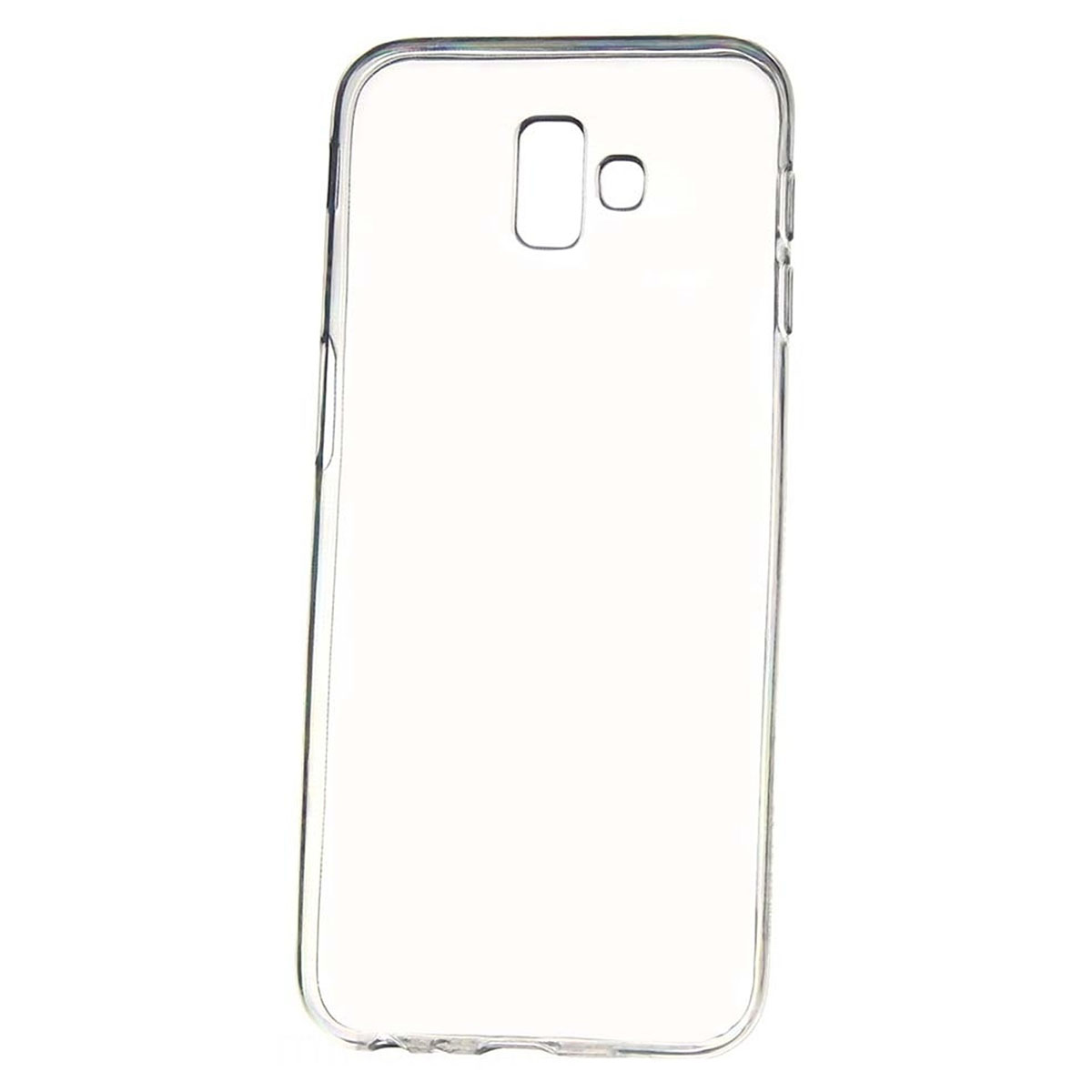 Чехол накладка TPU CASE для SAMSUNG Galaxy J6 Plus 2018 (SM-J610), силикон, цвет прозрачный