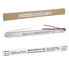 Блок питания LIVE POWER DS3612LED для светодиодной ленты 12V-3A, 36W