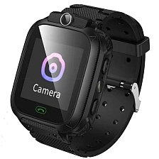 Умные часы для детей HOCO Y105, слот SIM, GPS, GSM, камера, 400mAh, цвет черный