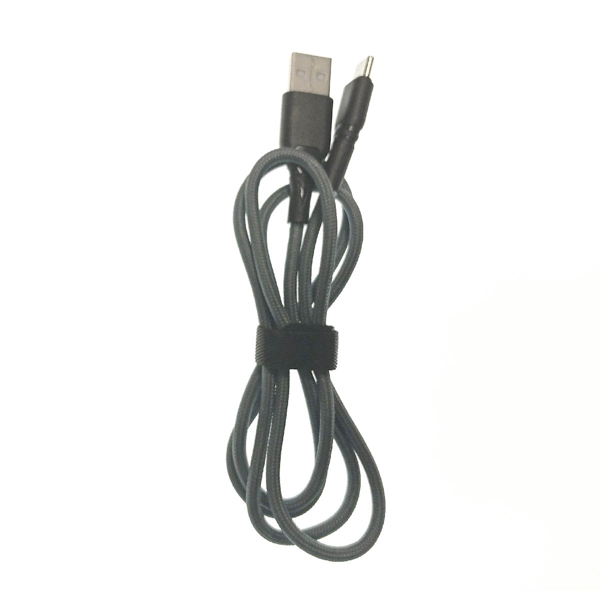 Кабель XB X37t USB Type C, нейлон, длина 1 метр, цвет серо синий