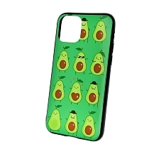 Чехол накладка для APPLE iPhone 11 Pro, силикон, рисунок Авокадо Танцы.