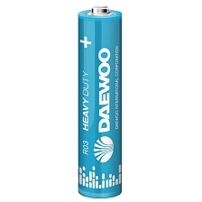 Батарейка DAEWOO HEAVY DUTY R03 AAA Shrink BL4 1.5V