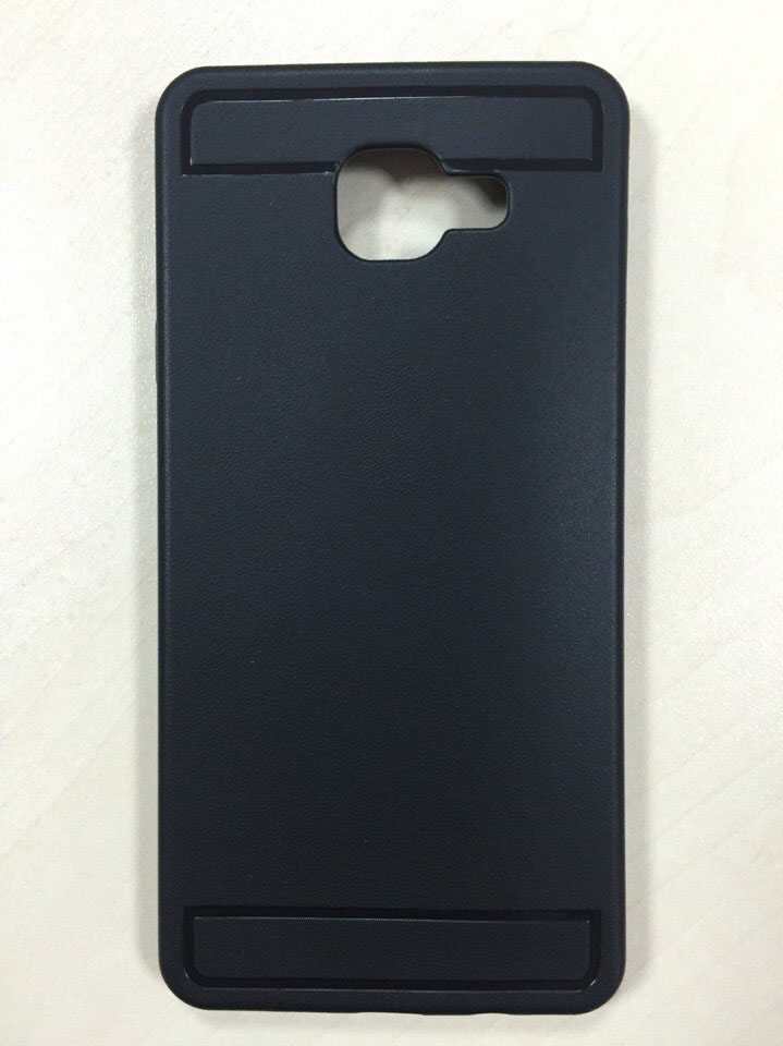 Чехол накладка для SAMSUNG Galaxy A7 2016 (SM-A710), силикон, с логотипом, цвет черный Чехол накладка для SAMSUNG Galaxy A7 2016 (SM-A710), силикон, с логотипом, цвет черный