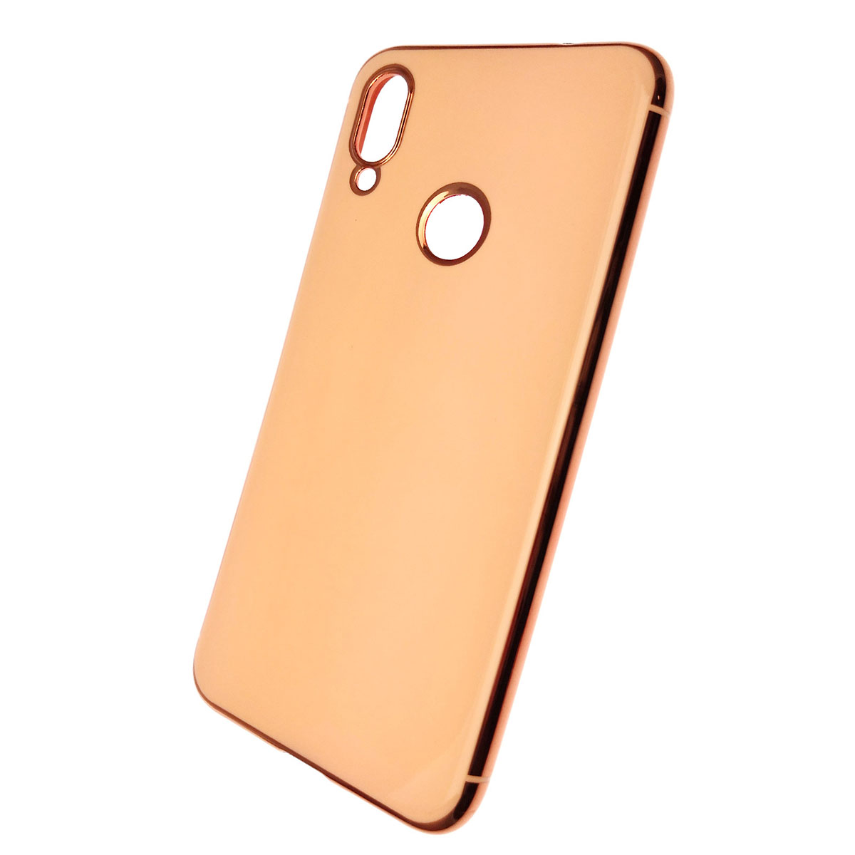 Чехол накладка для XIAOMI Redmi Note 7, Note 7 Pro, силикон, цвет розовый.