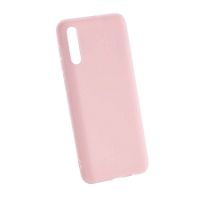 Чехол накладка Soft Touch для SAMSUNG Galaxy A50 (SM-A505), A30s (SM-A307), A50s (SM-A507), силикон, цвет розовый