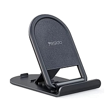 Настольная подставка, держатель YESIDO C141 для смартфона, цвет черный Настольная подставка, держатель YESIDO C141 для смартфона, цвет черный