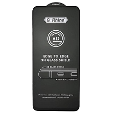 Защитное стекло 6D G-Rhino для XIAOMI Poco M3 Pro, Redmi Note 10T, Redmi 10, Redmi Note 10 5G, цвет окантовки черный Защитное стекло 6D G-Rhino для XIAOMI Poco M3 Pro, Redmi Note 10T, Redmi 10, Redmi Note 10 5G, цвет окантовки черный