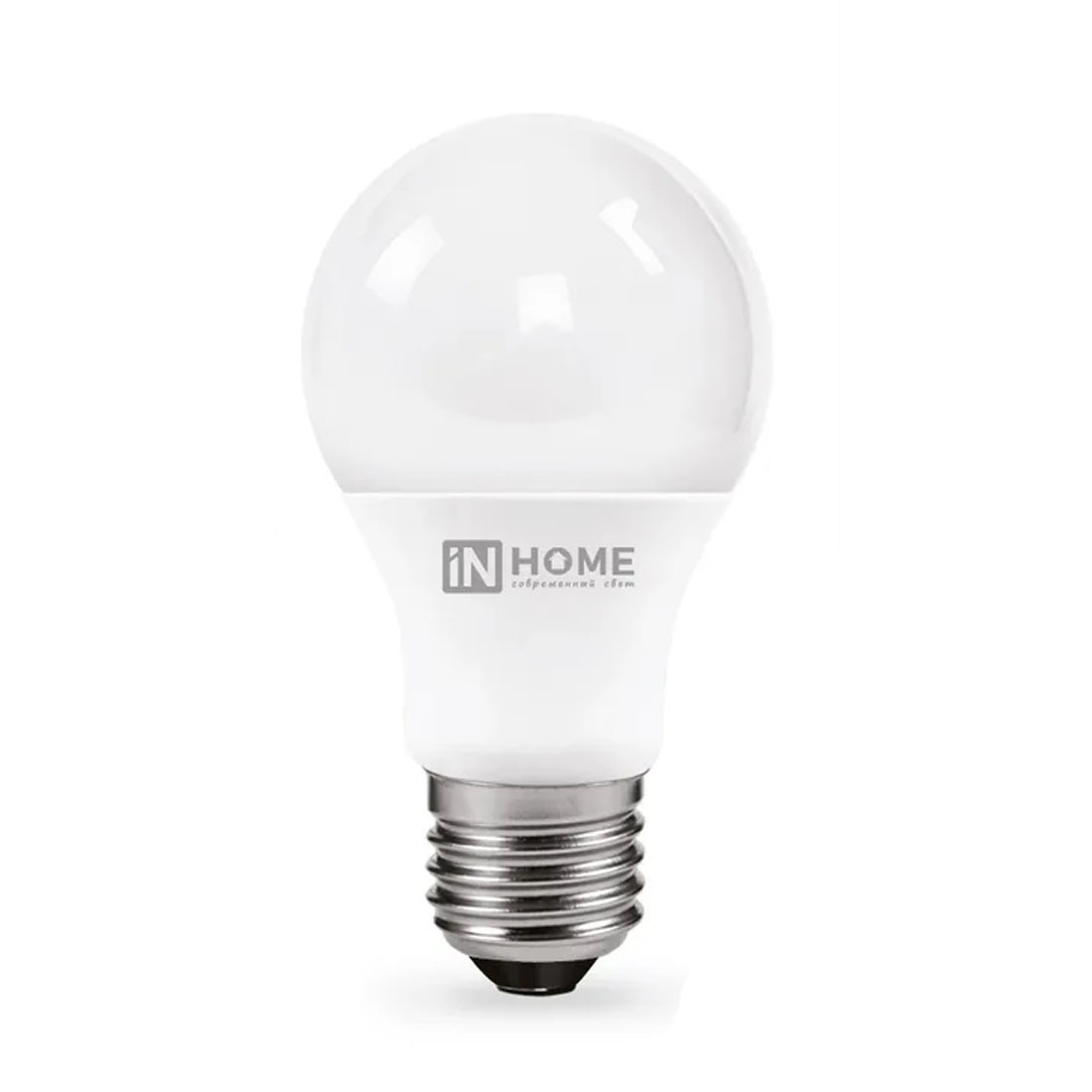 Светодиодная лампа IN HOME LED-A60-VC, 12Вт, 4000K, цоколь E27