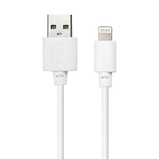 USB кабель BUDI для Lightning 8 pin модель M8J011L20-WHT, длина 20 cм, цвет белый USB кабель BUDI для Lightning 8 pin модель M8J011L20-WHT, длина 20 cм, цвет белый