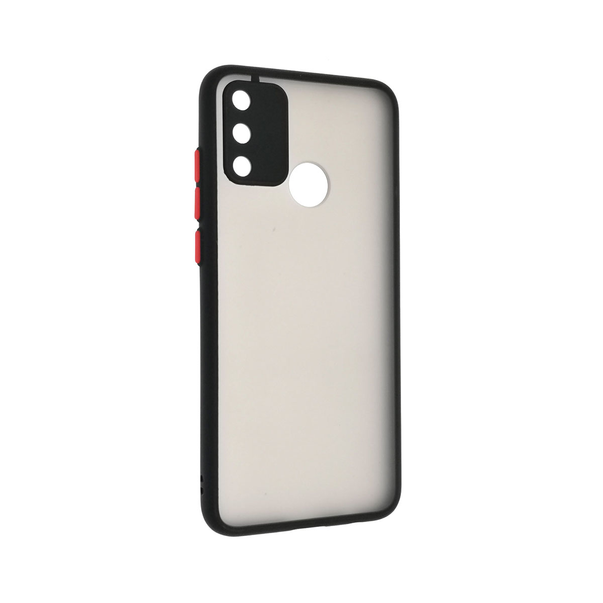 Чехол накладка SKIN SHELL для HUAWEI Honor 9A (MOA-LX9N), пластик, силикон, цвет окантовки черный.
