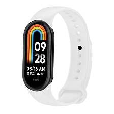 Ремешок на запястье, браслет для XIAOMI Mi Band 8, силикон, цвет белый