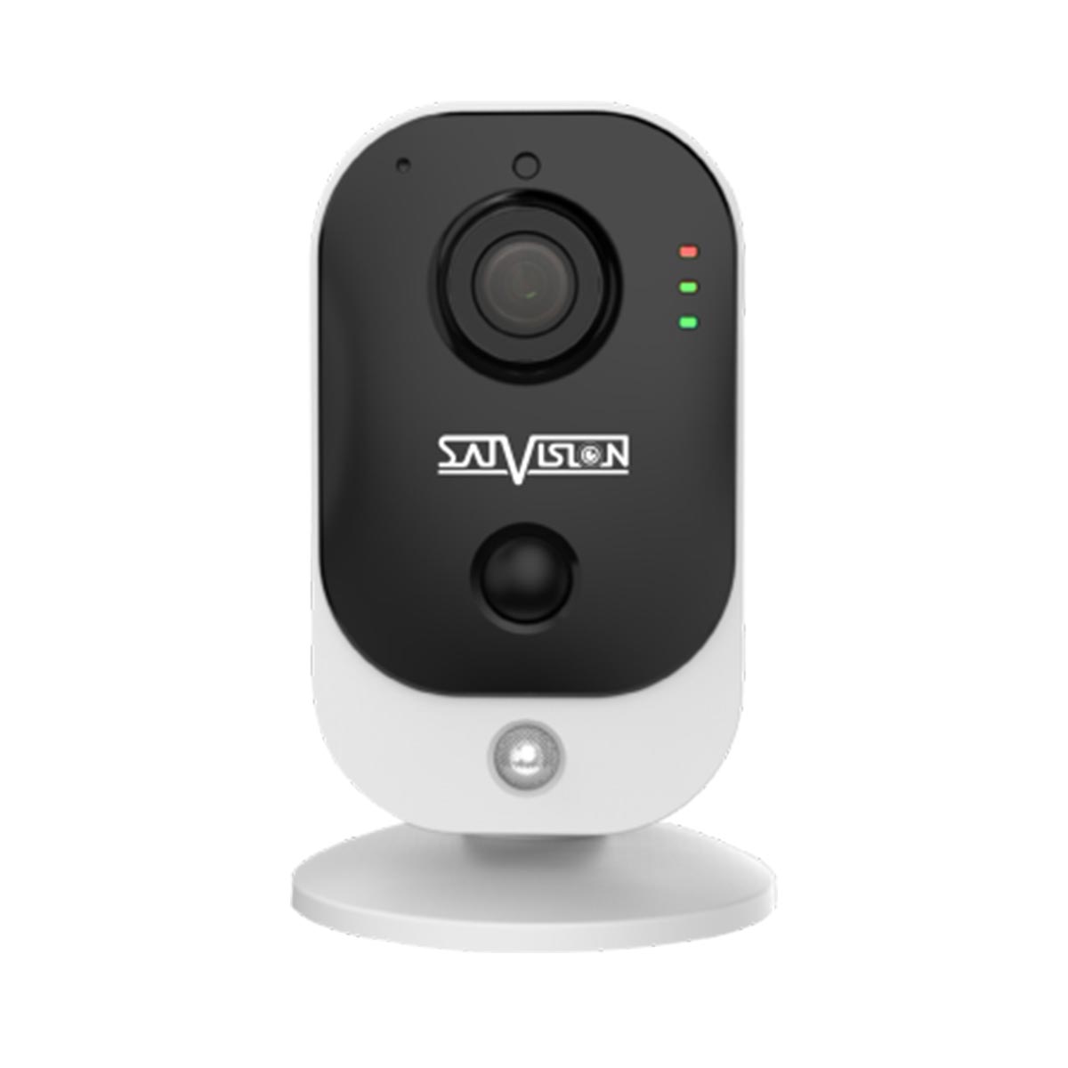 IP-видеокамера Satvision SVI-C223AW v2.0 2 Mpix 2.8mm с Wi-Fi модулем, цвет белый
