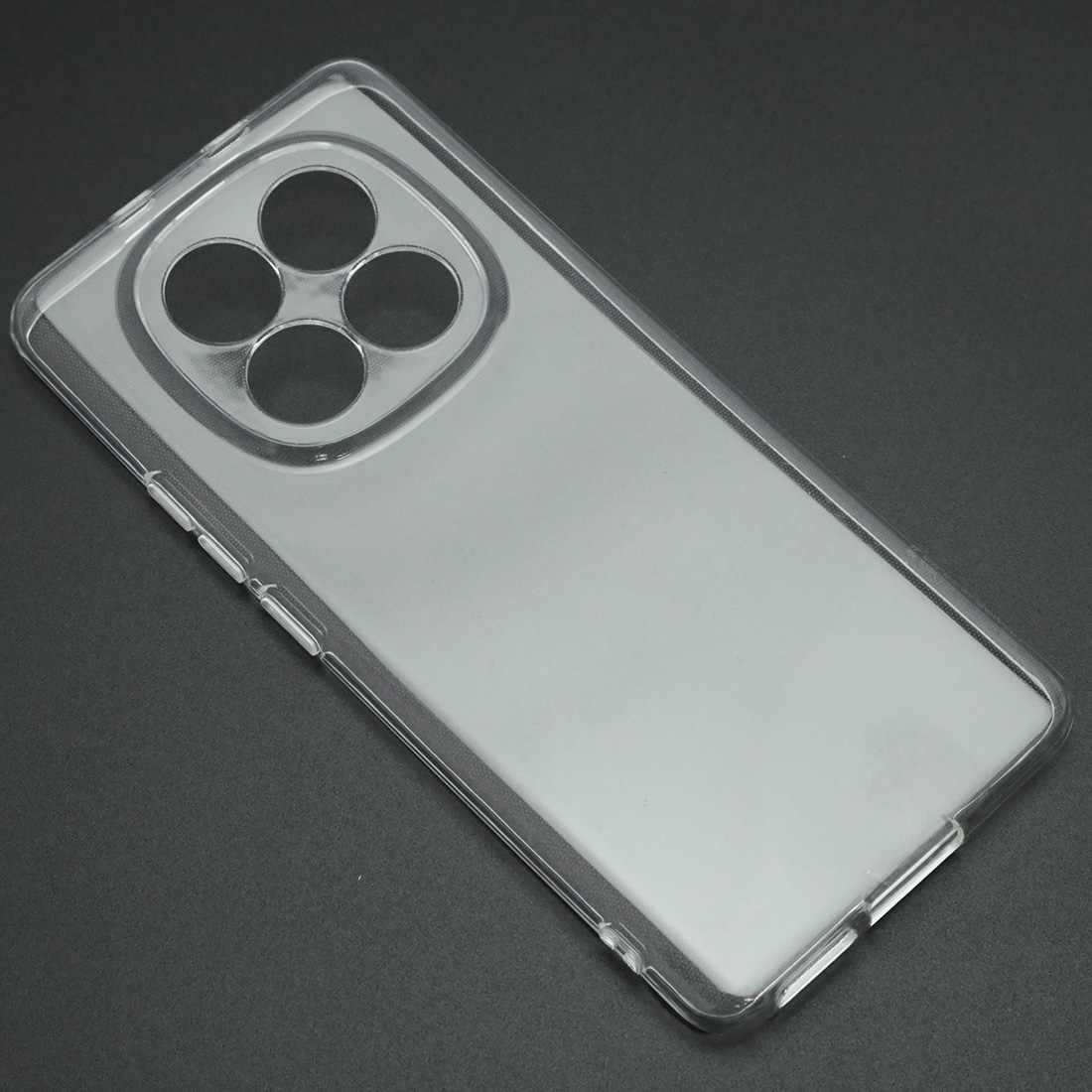 Чехол накладка для XIAOMI Redmi Note 15, защита камеры, силикон, прозрачный