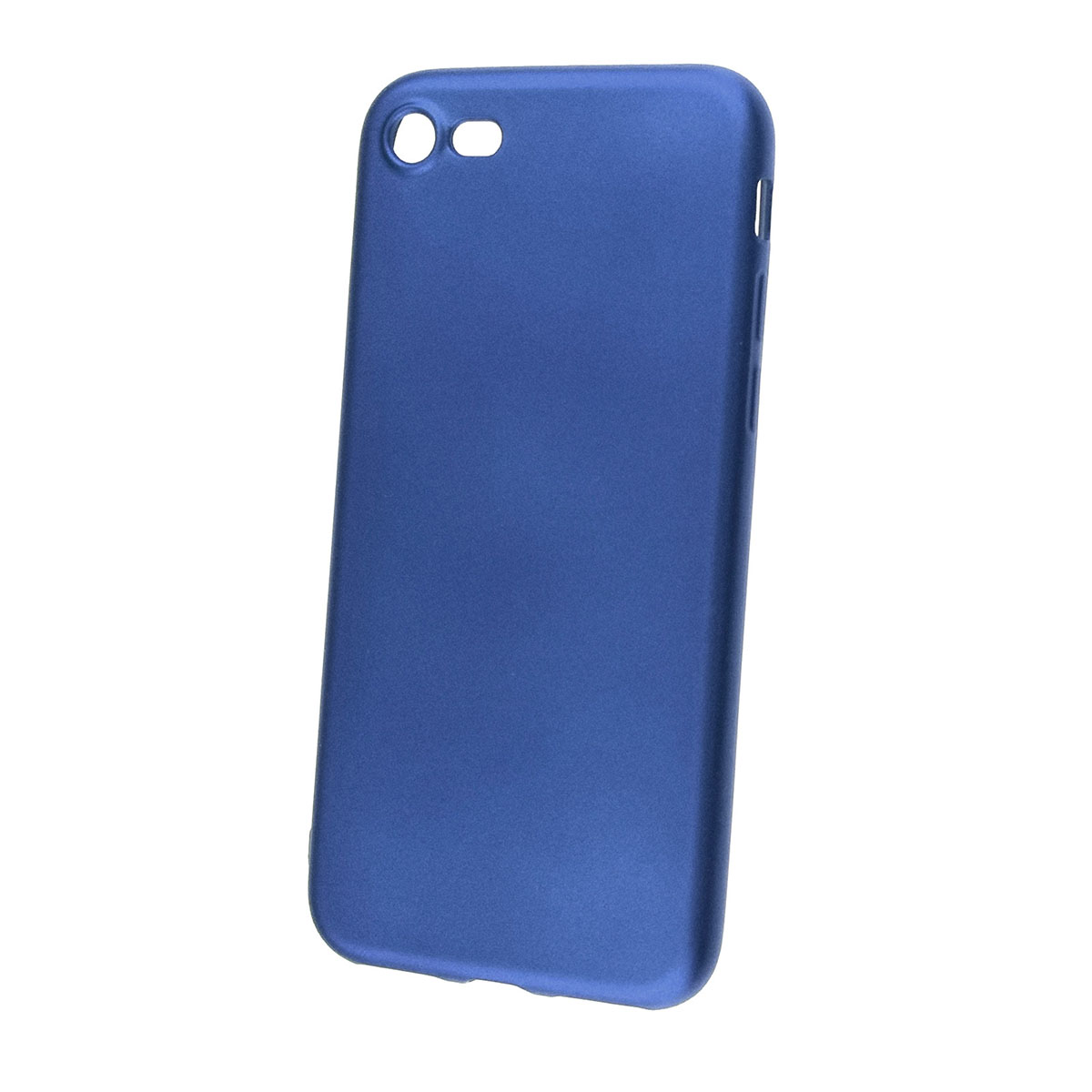 Чехол накладка MONARCH для APPLE iPhone 7, 8, силикон, цвет синий.