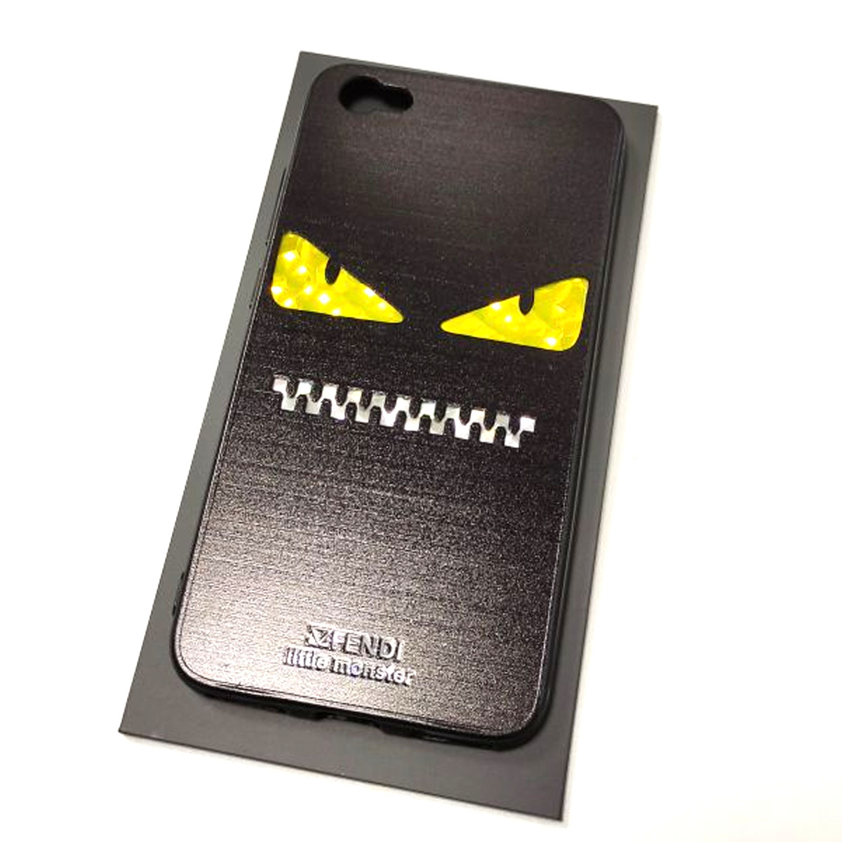 Чехол накладка для XIAOMI Redmi Note 5A Prime, силикон, рисунок Fendi-little monster