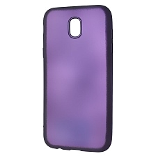 Чехол накладка для SAMSUNG Galaxy J5 2017 (SM-J530), силикон, матовый, цвет фиолетовый. Чехол накладка для SAMSUNG Galaxy J5 2017 (SM-J530), силикон, матовый, цвет фиолетовый.