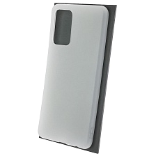 Чехол накладка для SAMSUNG Galaxy A72 (SM-A725F), силикон, матовый, цвет белый