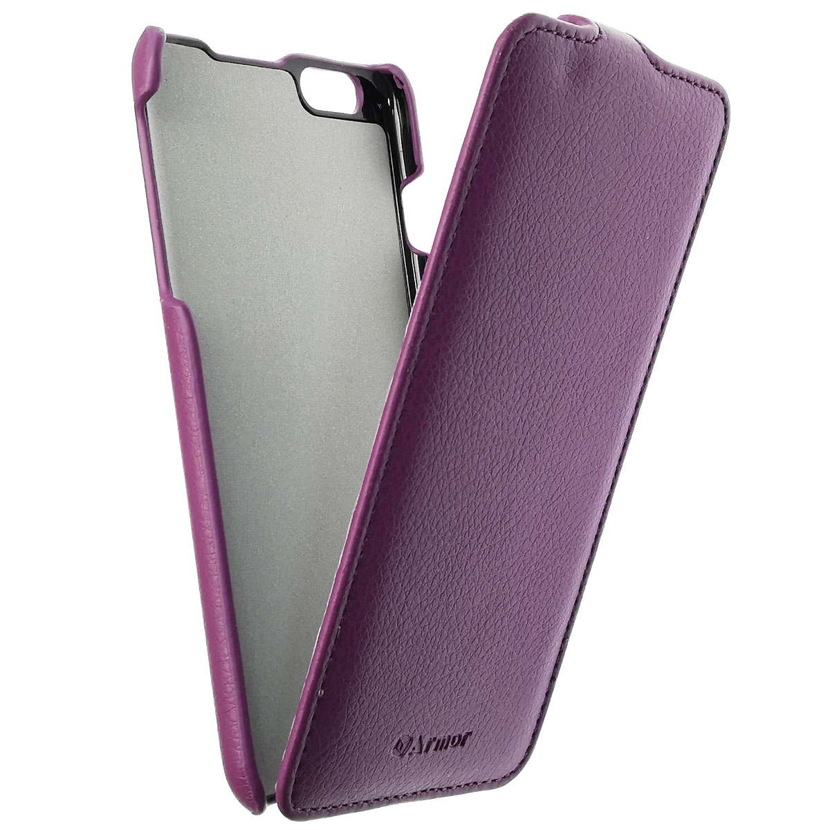 Чехол книжка Armor для APPLE iPhone 6 Plus, iPhone 6S Plus, экокожа, цвет фиолетовый