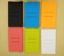 Силиконовый чехол для XIAOMI Power bank 5000 Slim, цвет оранжевый.